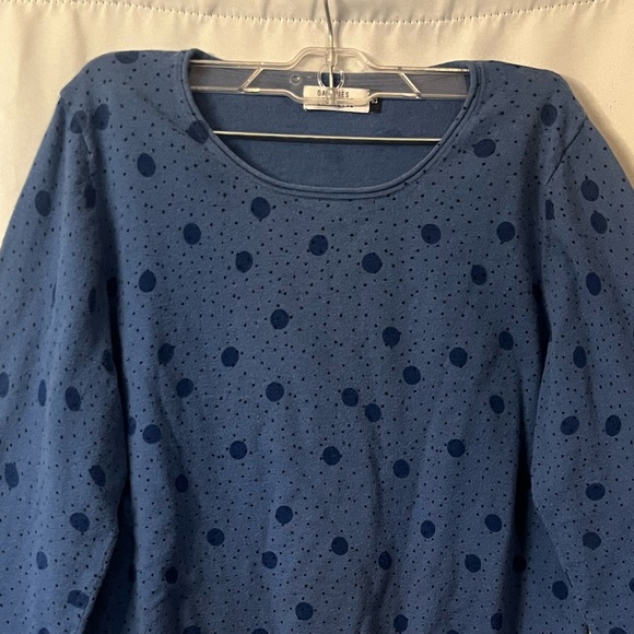 Galeries Lafayette Sweater Top Pock a Dot Size 03 S/M - Picture 4 of 7